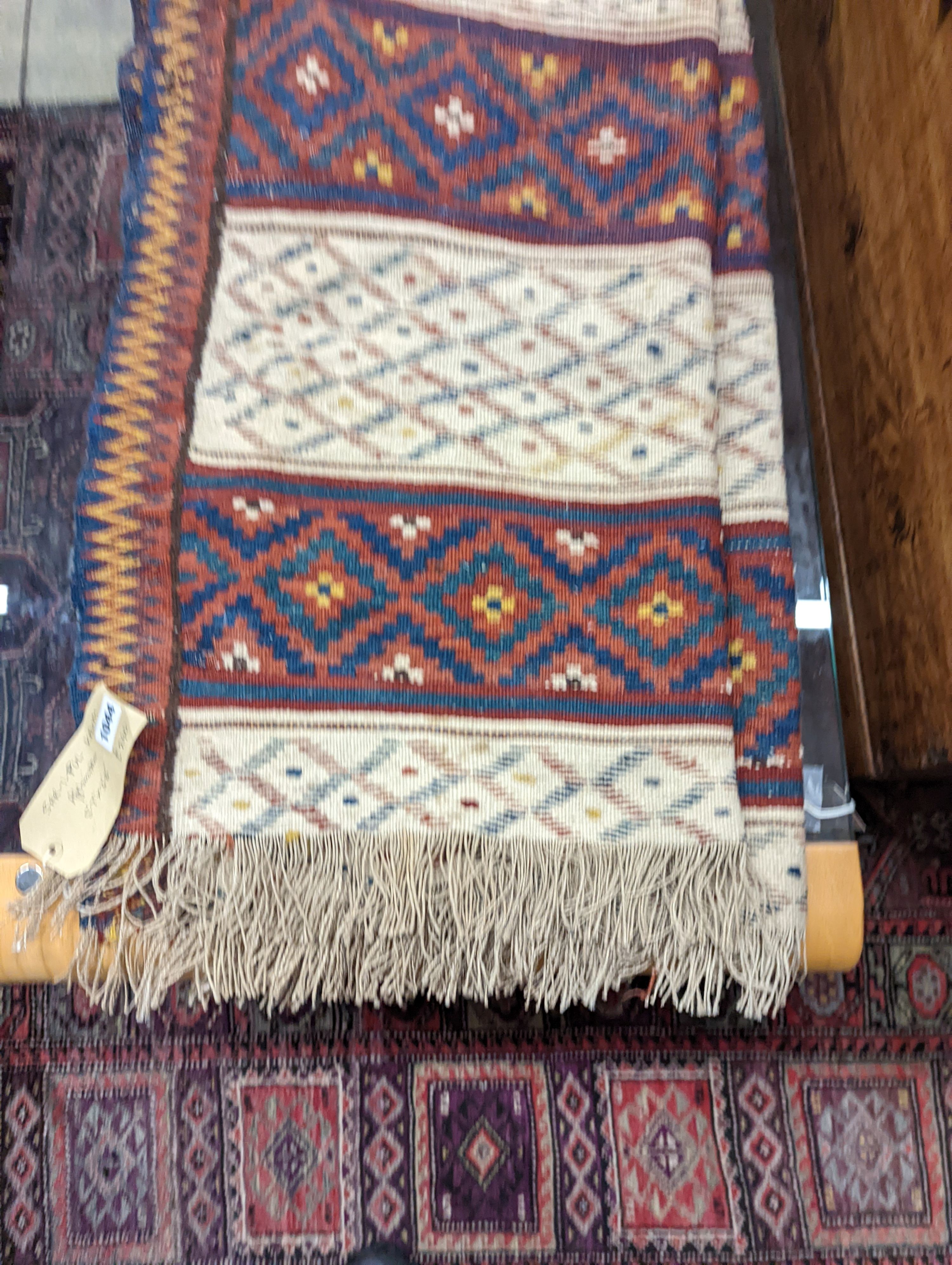 A Sar-I-pul Kilim rug, 153 x 104cm
